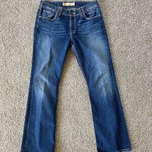 BKE Women's Jeans Wendi 31 x 31 1/2 Dark Wash Flare